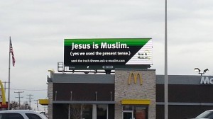 Jesus is Muslim Billboard