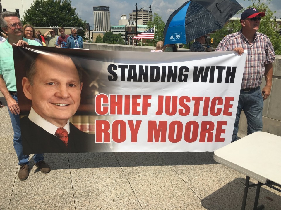 Roy Moore Rally